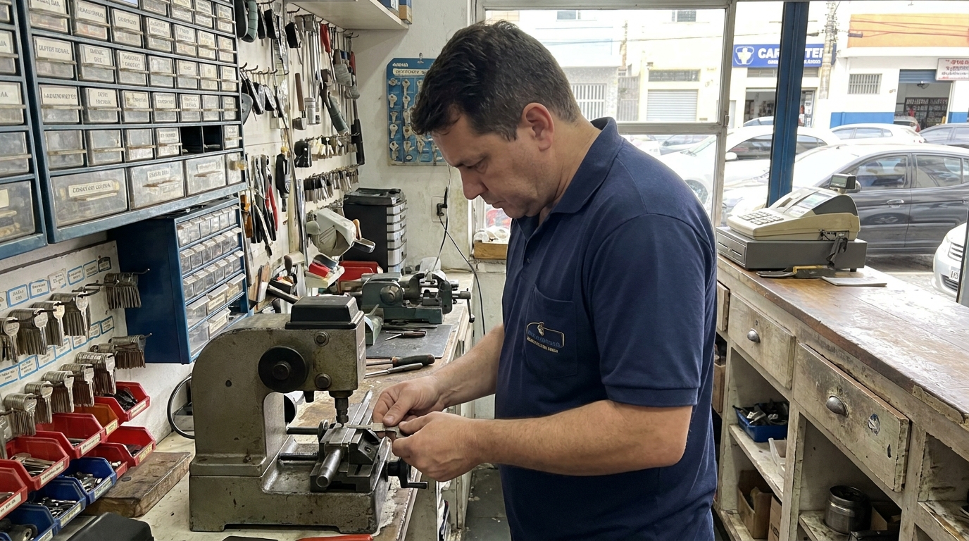 Confecção de Chave Automotiva profissional no Eusébio, Fortaleza‑CE